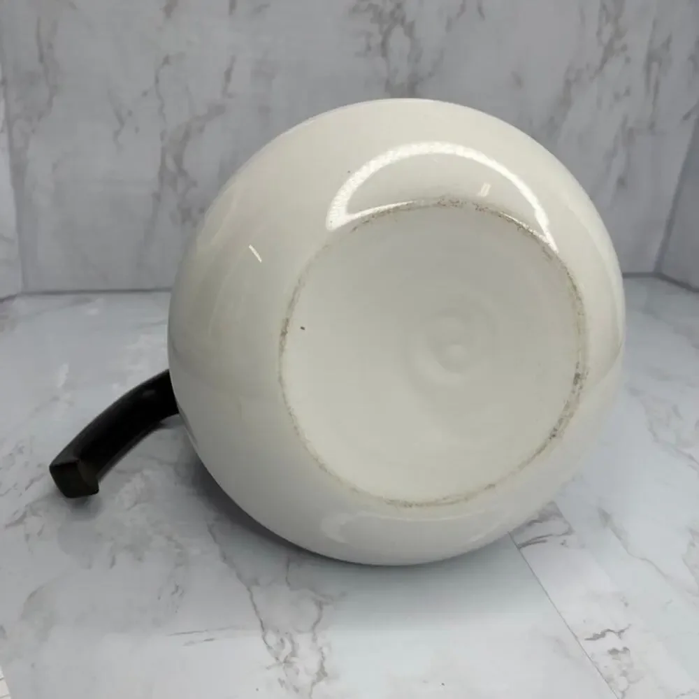 Vintage Corning Ware 6 Cup Floral Kettle
